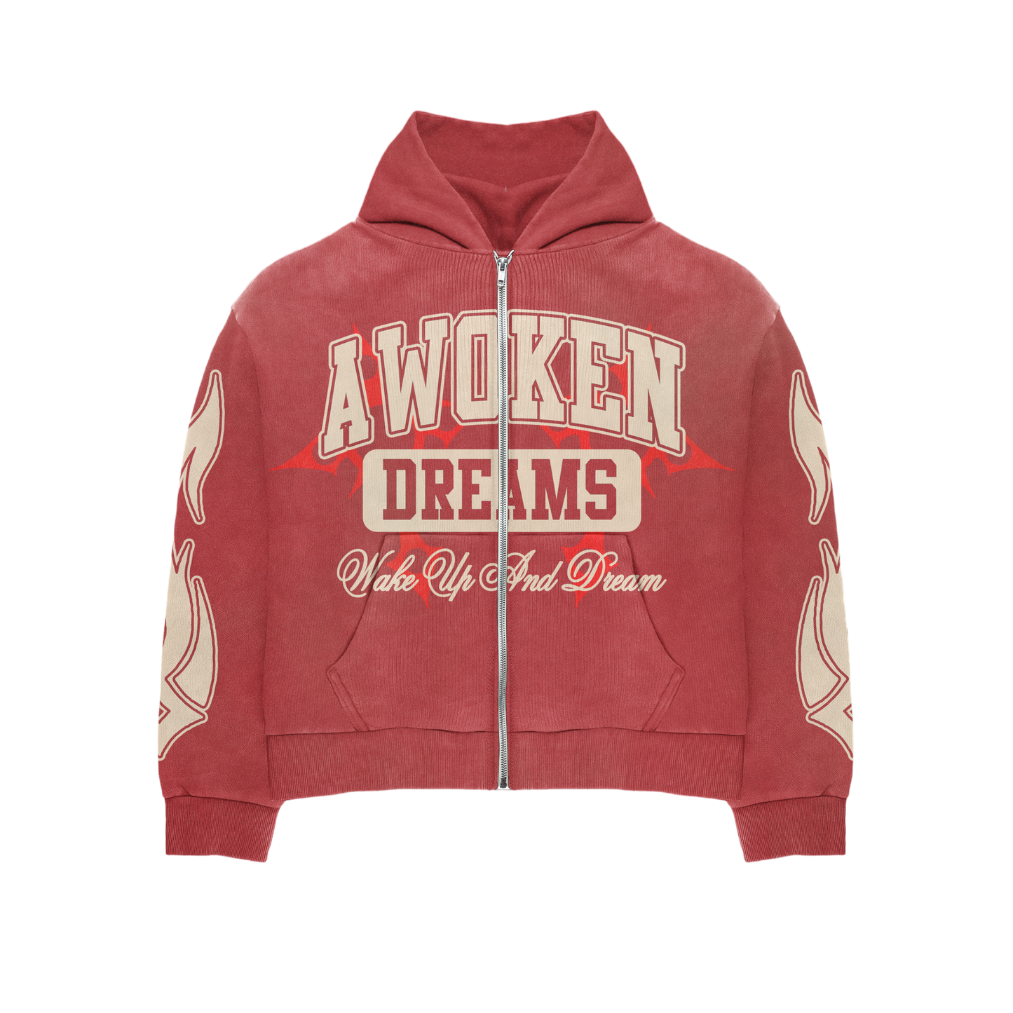 Red OG Zip Hoodie