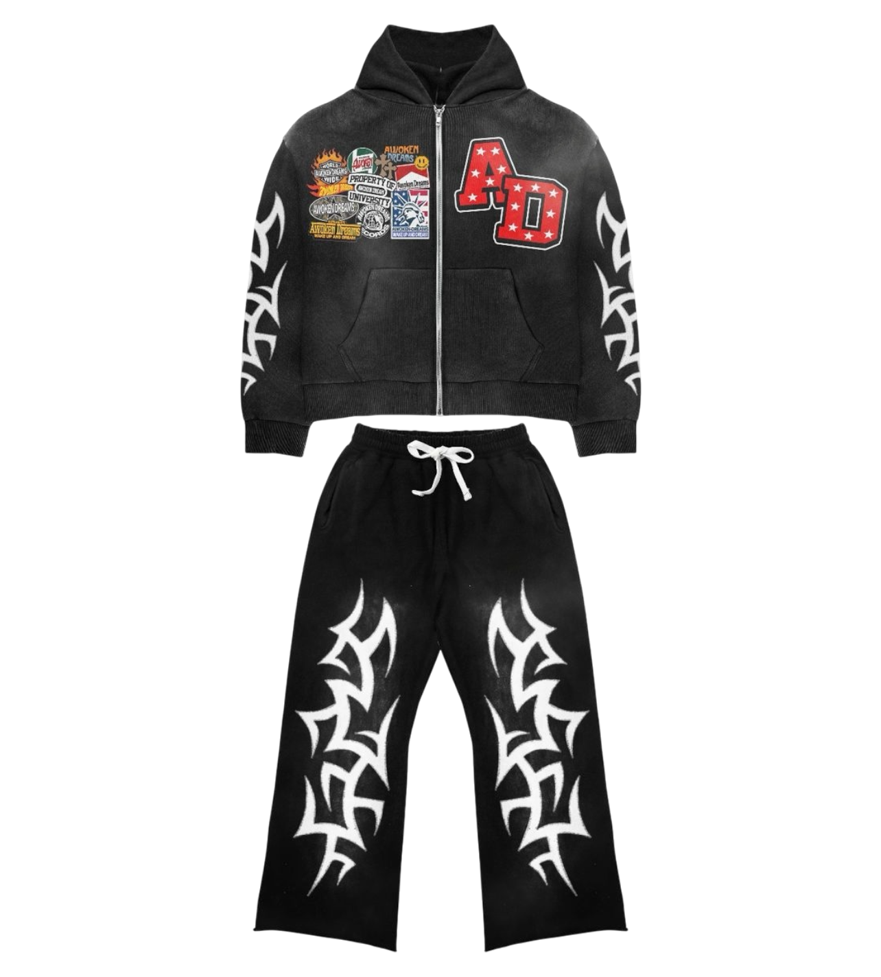 Patchwork Set Black