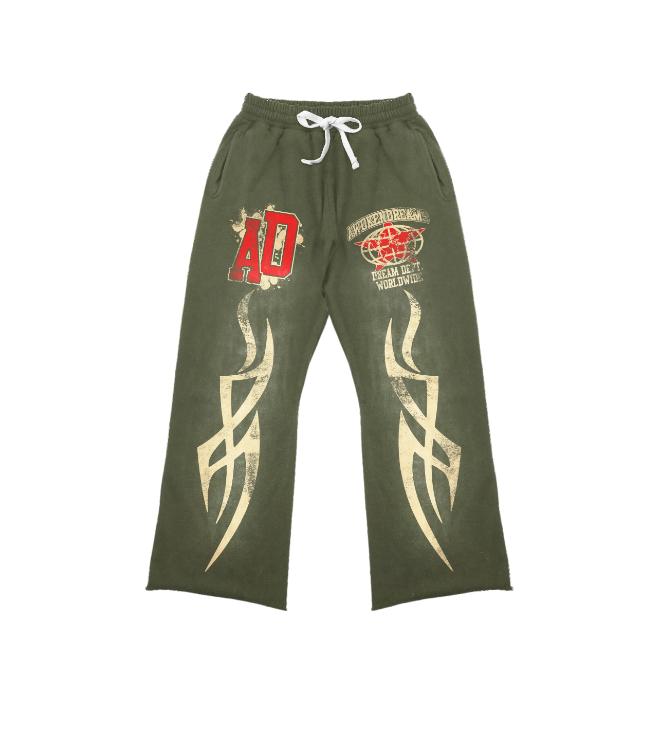 Olive Varsity Sweatpants
