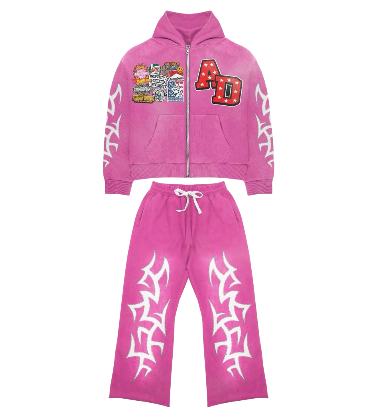 Patchwork Set Pink