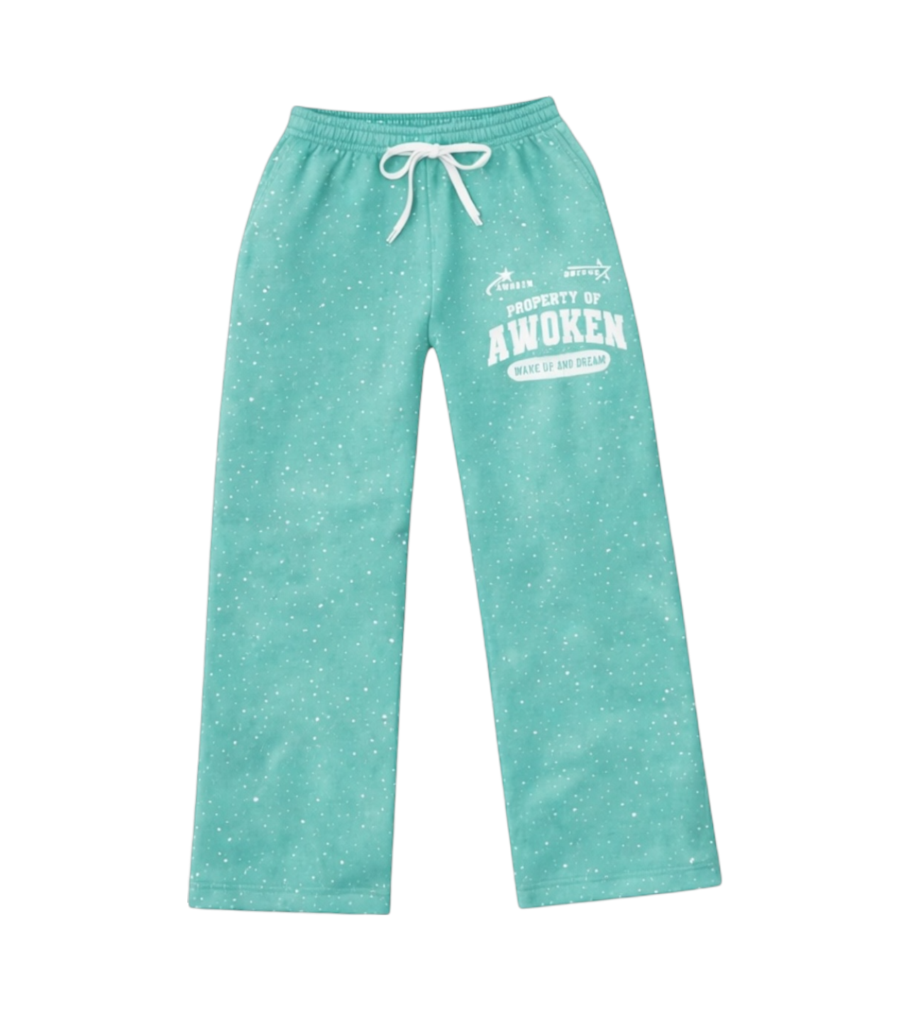 Tiffany Rhinestone Sweatpants