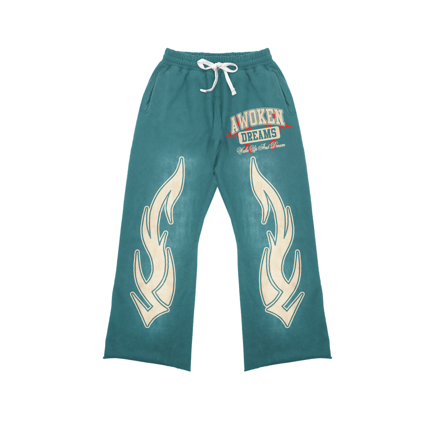 Awoken Dreams Wake Up And Dream Sweats Acid Teal