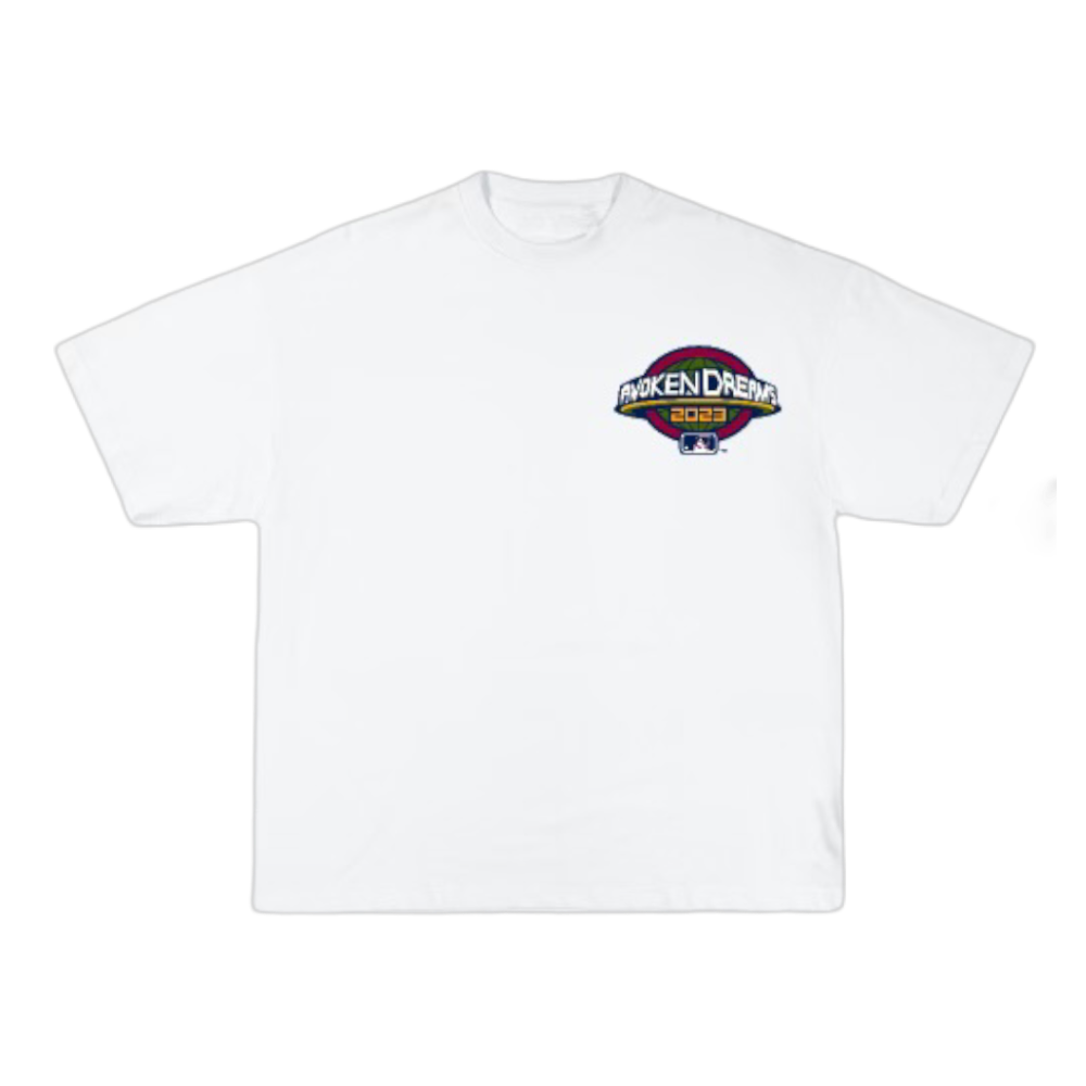 “WORLD SERIES” WHITE TEE
