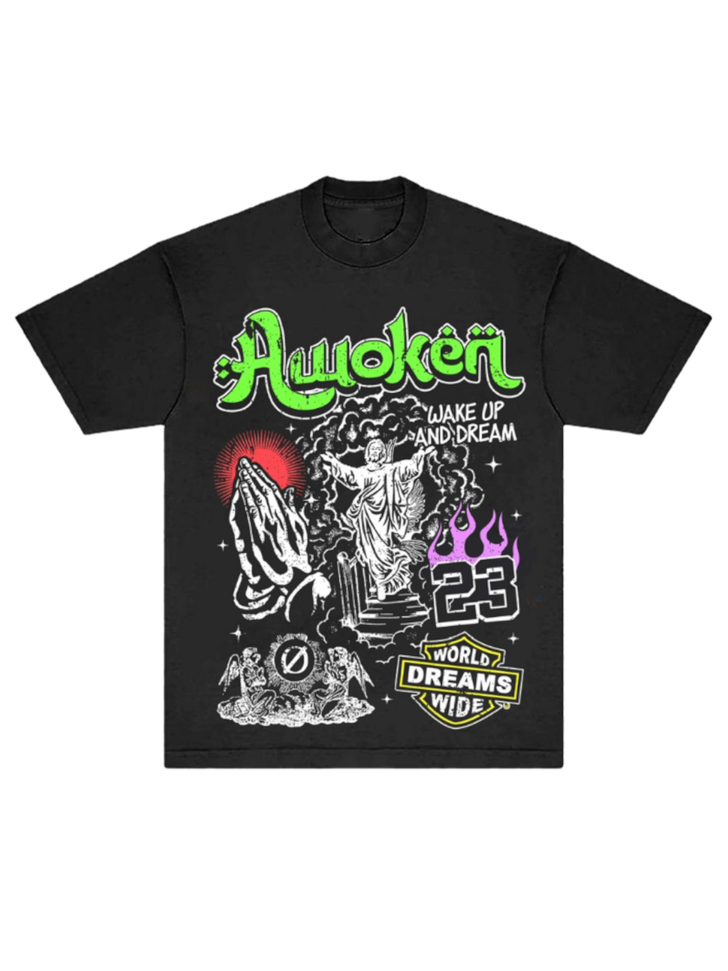 “HOLY MECA” TEE BLACK