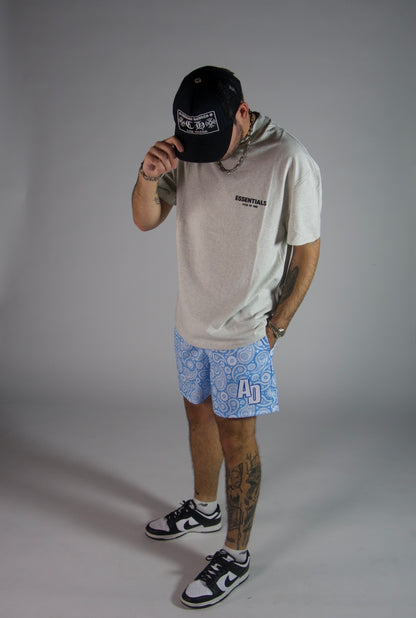 “BLUE PAISLEY” SHORTS