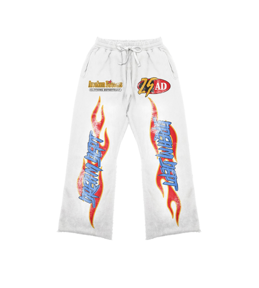 Dream Dept White Sweatpants