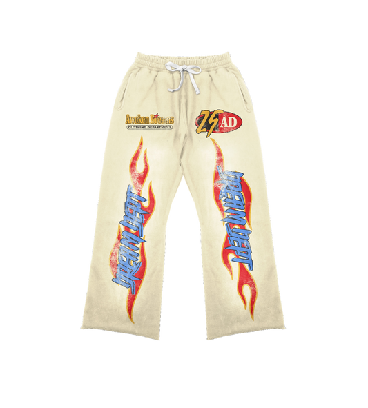 Dream Dept Cream Sweatpants