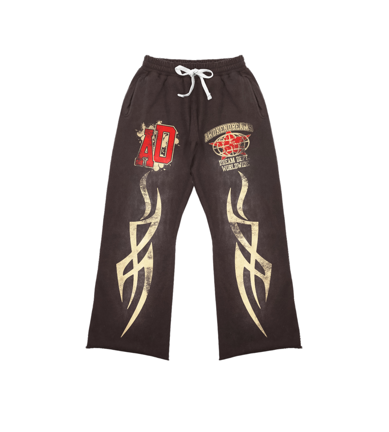 Mocha Varsity Sweatpants