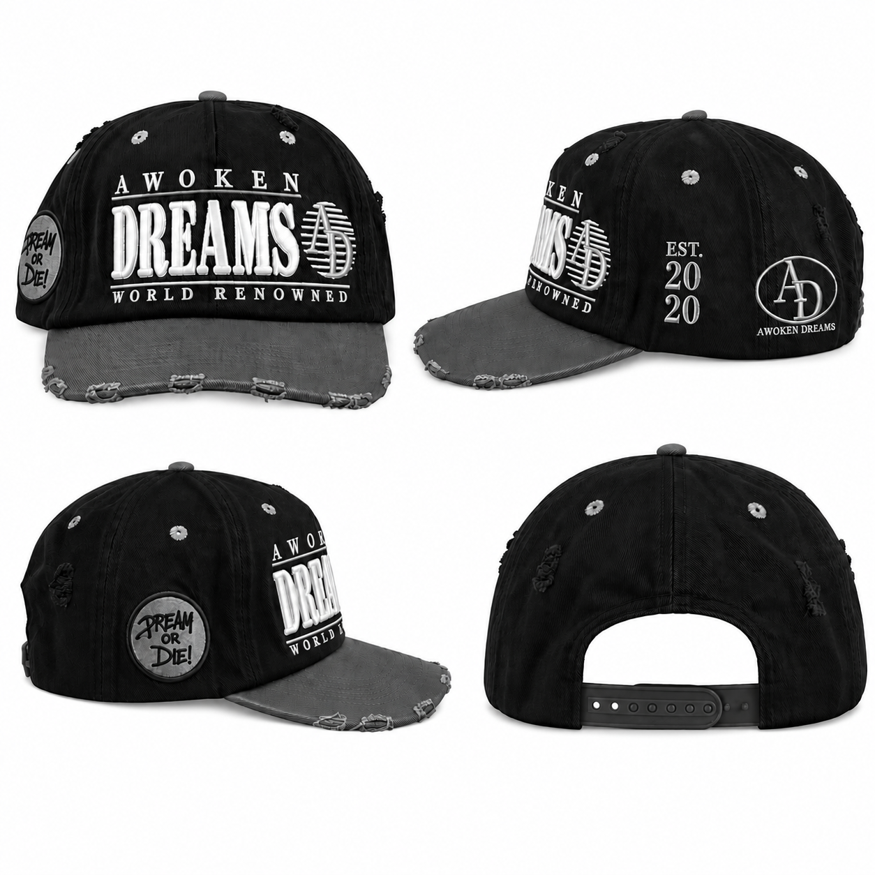 Dream Or Die! Trucker Black