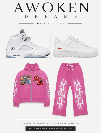 Patchwork Set Pink