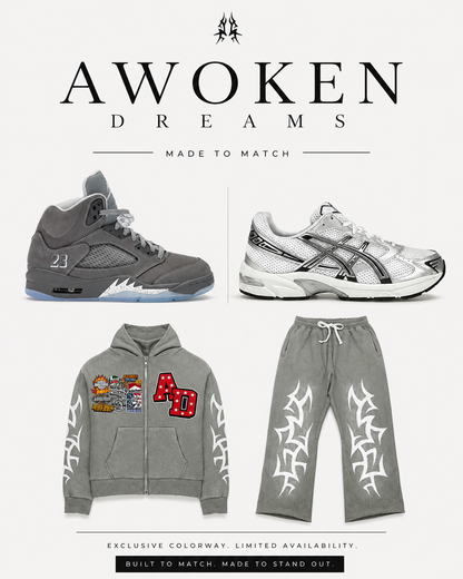 Patchwork Set Grey