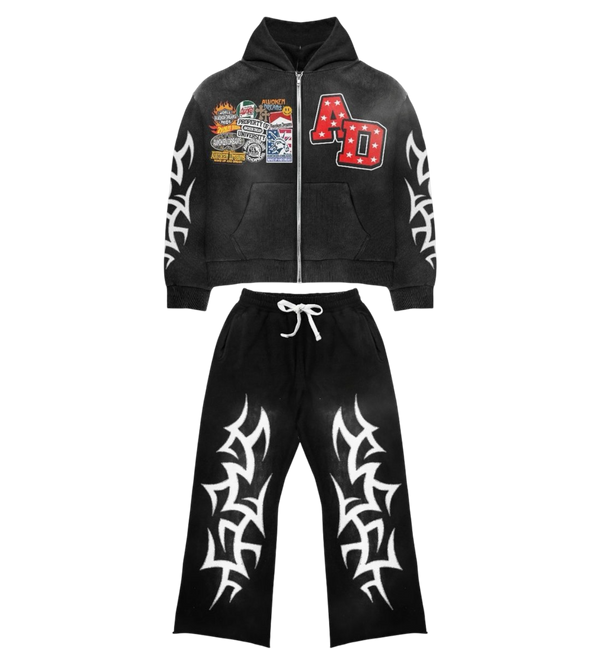 Patchwork Set Black