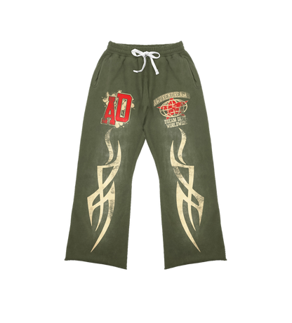 Olive Varsity Sweatpants