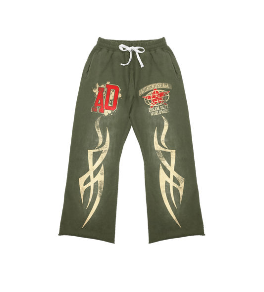 Olive Varsity Sweatpants