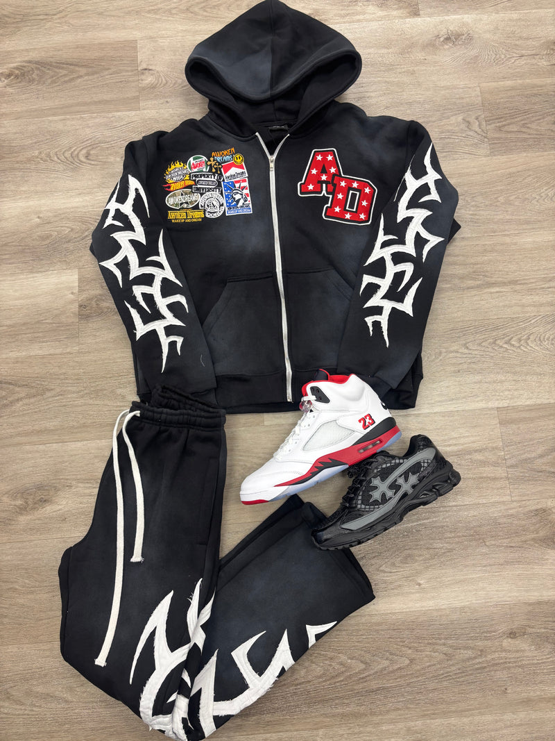 Patchwork Set Black