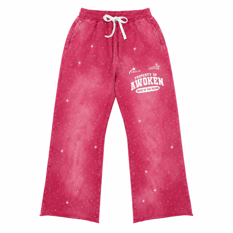 Rhinestone Set Pink
