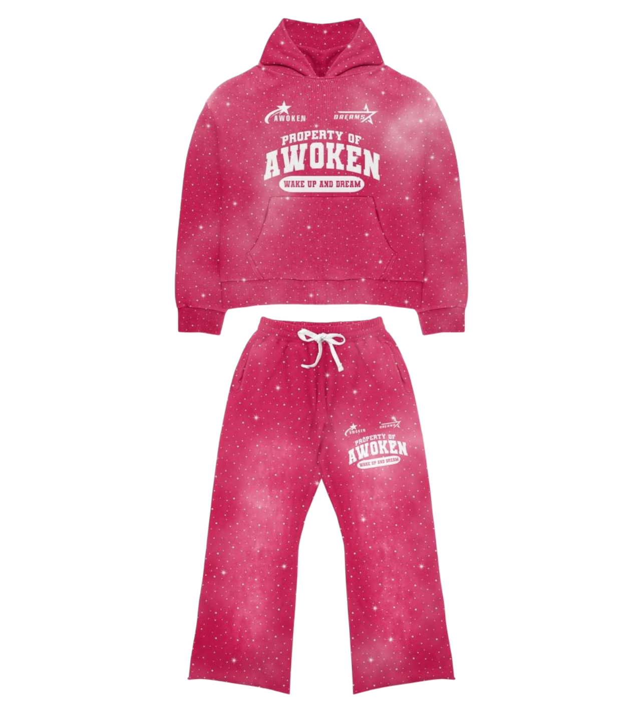 Rhinestone Set Pink