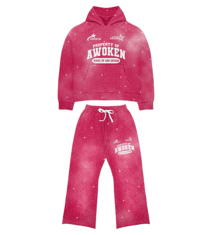 Rhinestone Set Pink