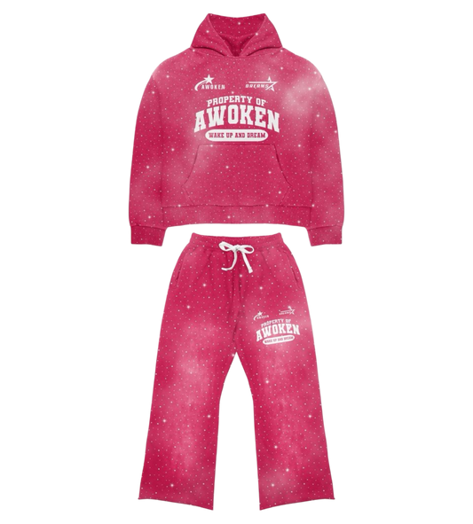 Rhinestone Set Pink