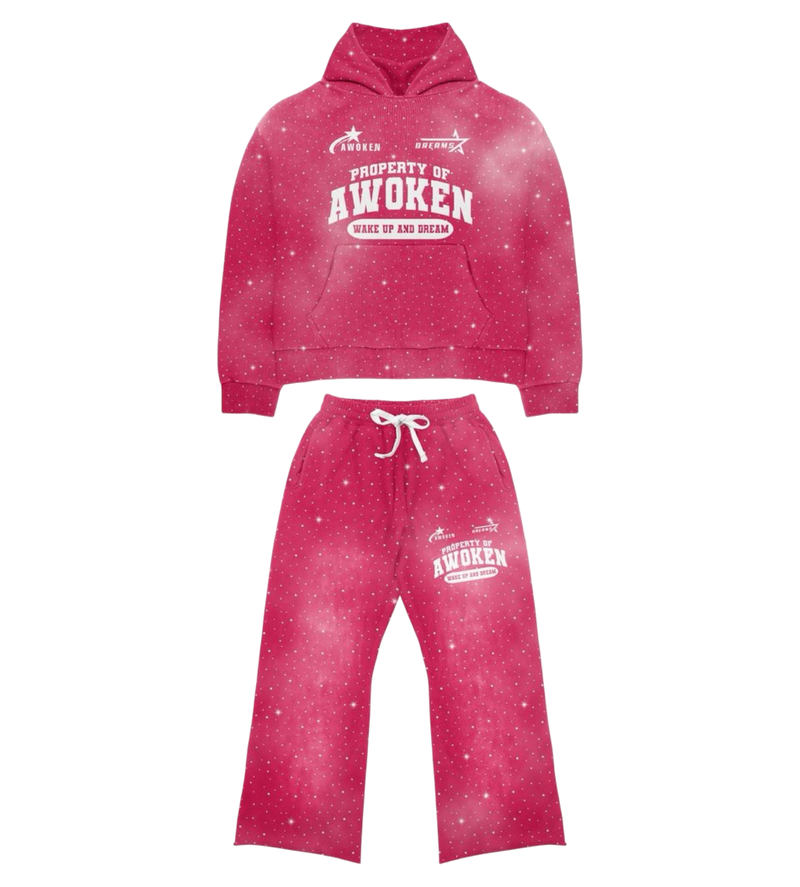 Rhinestone Set Pink