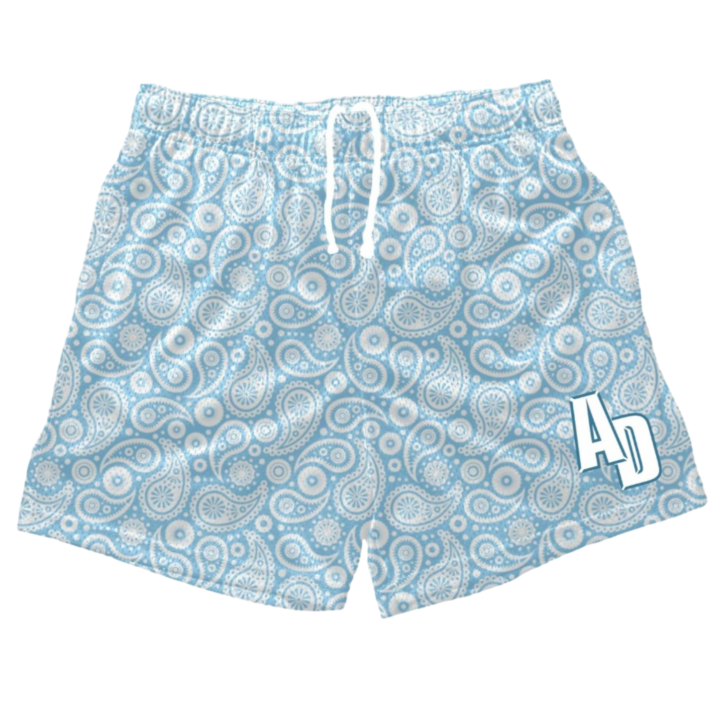 “BLUE PAISLEY” SHORTS