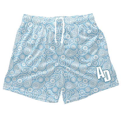 “BLUE PAISLEY” SHORTS