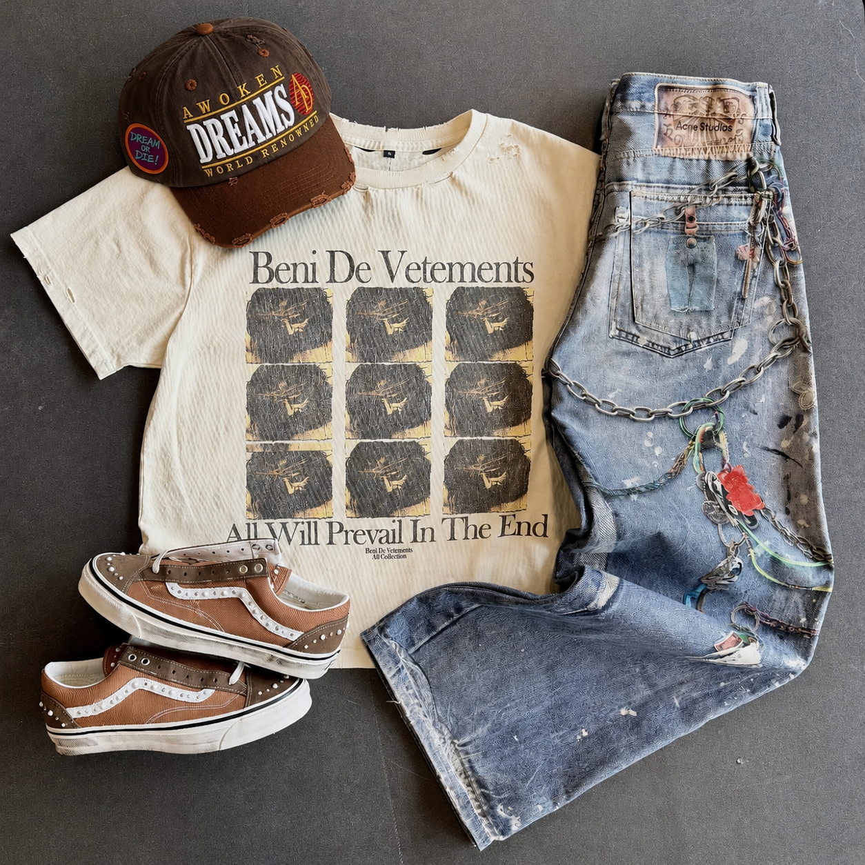 Dream Or Die! Trucker Mocha