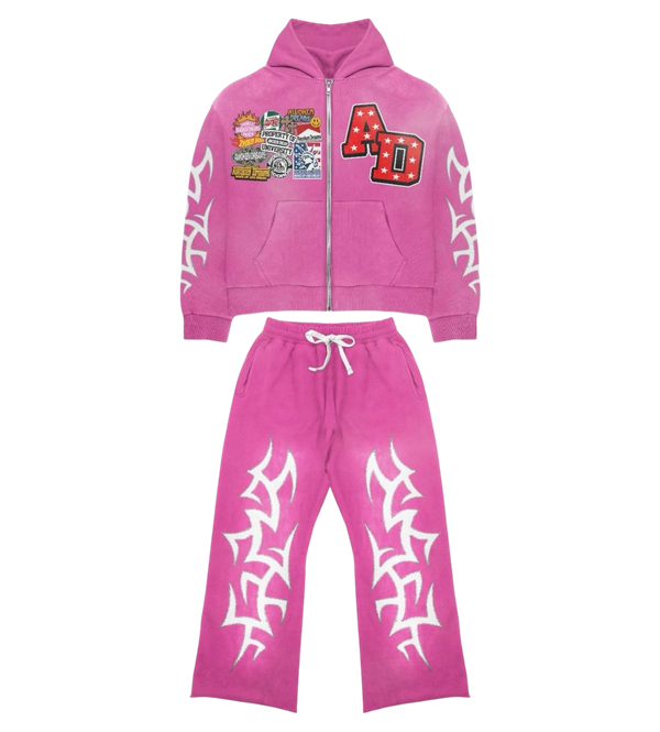 Patchwork Set Pink