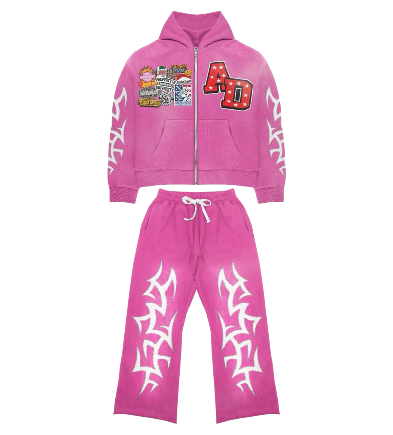 Patchwork Set Pink