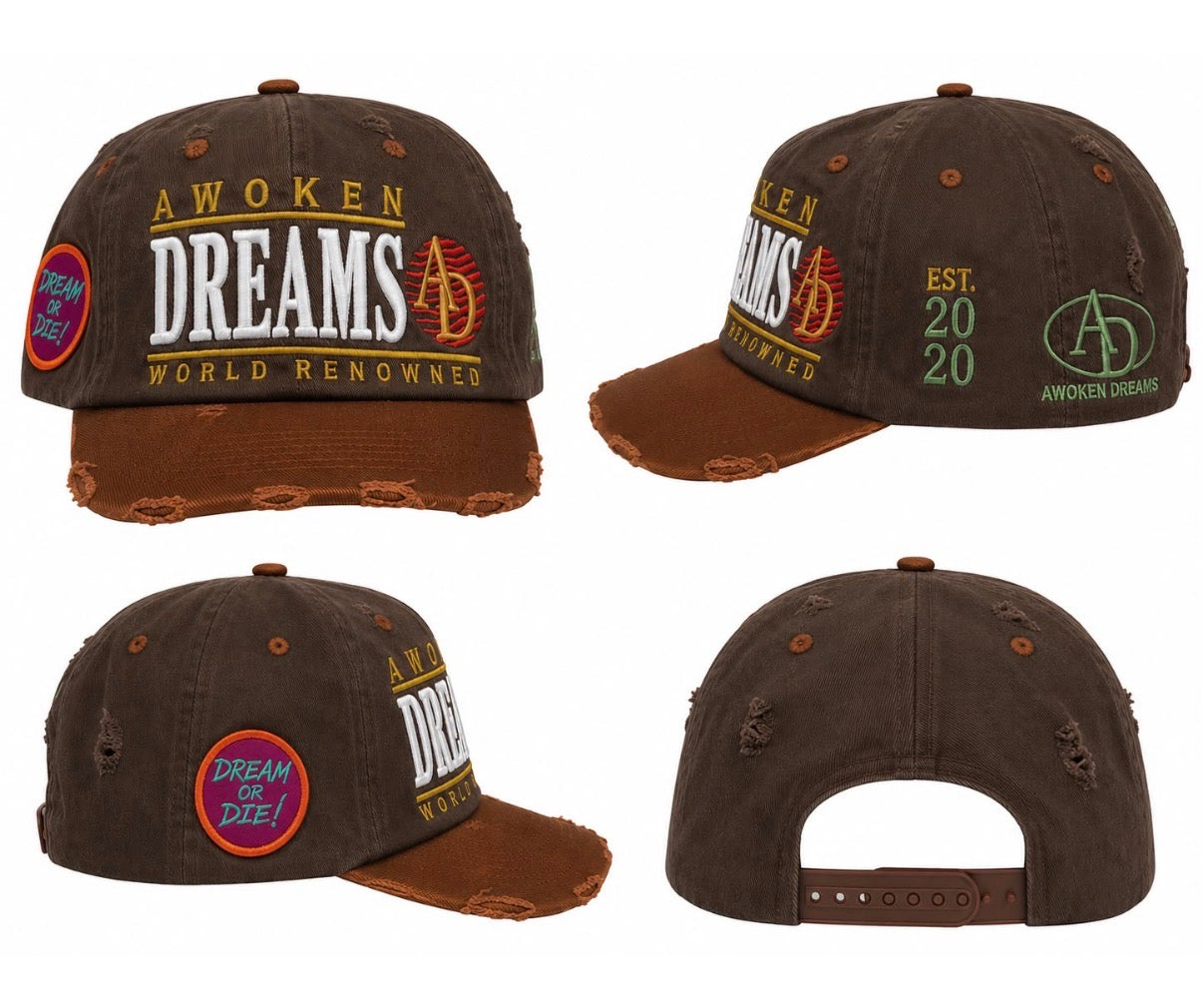 Dream Or Die! Trucker Mocha