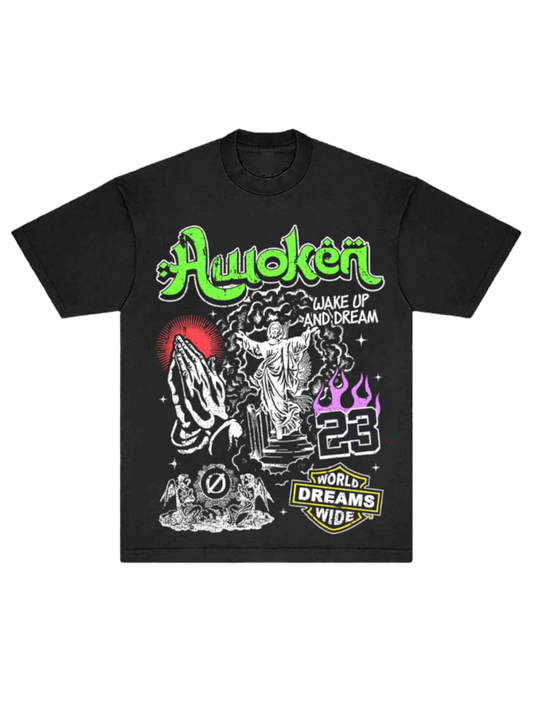 “HOLY MECA” TEE BLACK